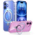iPhone 16 Torras Guardian Ostand MagSafe Case - Transparent