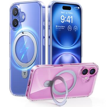 iPhone 16 Torras Guardian Ostand MagSafe Case - Transparent