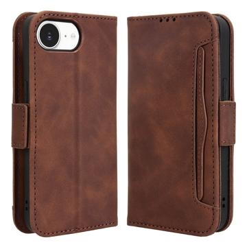 iPhone 16e Cardholder Wallet Case - Brown