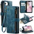 iPhone 16e Caseme C30 Multifunctional Wallet Case - Blue