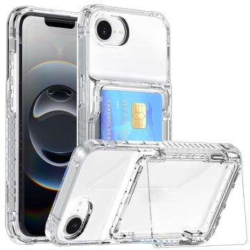 iPhone 16e Clear Case with Card Holder