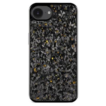 iPhone 16e Forged Texture Hybrid Case - Gold