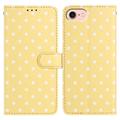 iPhone 16e Polka Dot Pattern Wallet Case - Yellow