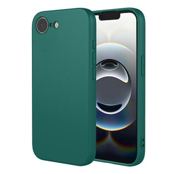 iPhone 16e Shockproof Silicone Case - Blackish Green