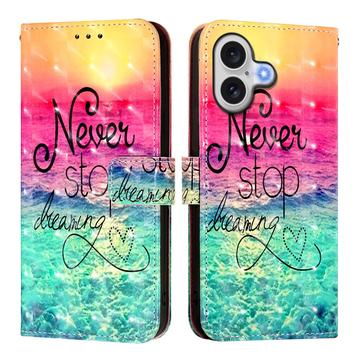 iPhone 17 Wonder Series Wallet Case - Never Stop Dreaming