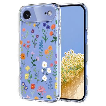 iPhone 17 Air Floral Pattern TPU Case