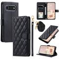 iPhone 17 Air Luxury Quilted Wallet Case