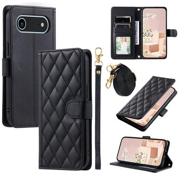 iPhone 17 Air Luxury Quilted Wallet Case