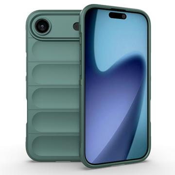 Rugged iPhone 17 Air TPU Pouzdro - Zelená