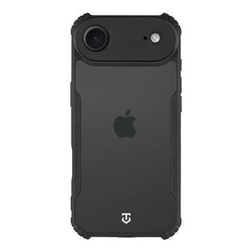 iPhone 17 Air Tactical Quantum Stealth Case with Reinforced Corners - Clear / Black
