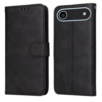 iPhone 17 Air Wallet Case with Stand - Black
