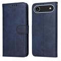 iPhone 17 Air Wallet Case with Stand - Blue
