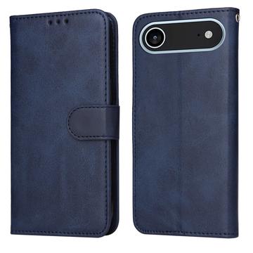 iPhone 17 Air Wallet Case with Stand - Blue