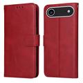 iPhone 17 Air Wallet Case with Stand - Red