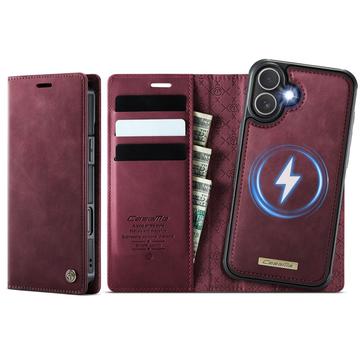 iPhone 17 Caseme C49 2-in-1 Detachable Wallet Case - MagSafe Compatible, RFID - Red