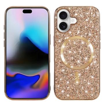 iPhone 17 Electroplated Glitter Case - MagSafe Compatible