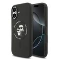 iPhone 17 Karl Lagerfeld Karl and Choupette Liquid Silicone MagSafe Case