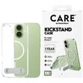 iPhone 17 PanzerGlass Care Kickstand Case - MagSafe Compatible - Transparent
