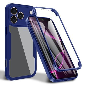 iPhone 17 Pro 360 Protection Series Case - Blue / Clear