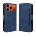 iPhone 17 Pro Cardholder Wallet Case - Blue