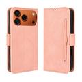 iPhone 17 Pro Cardholder Wallet Case - Pink