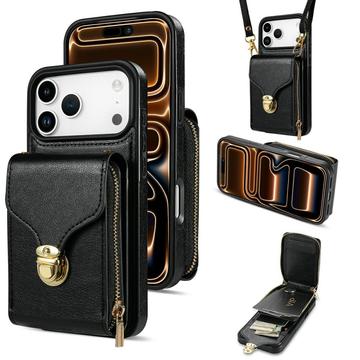 iPhone 17 Pro Max All-in-One Case with Wallet & Strap