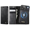 iPhone 17 Pro Max Caseme C49 2-in-1 Detachable Wallet Case - MagSafe Compatible, RFID - Black