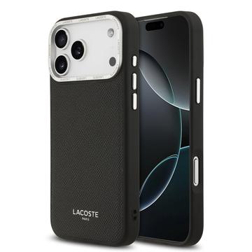 iPhone 17 Pro Max Lacoste Champs Élysées Case - MagSafe Compatible - Black