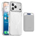 iPhone 17 Pro Max MagSafe Case with Card Holder - Transparent