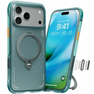 iPhone 17 Pro Max Torras Ostand Q3 Air MagSafe Case - Green