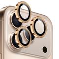 iPhone 17 Pro/17 Pro Max Northjo Camera Lens Protector Set - Gold