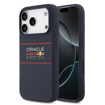 iPhone 17 Pro Oracle Red Bull Racing Horizontal Logo Silicone Case - MagSafe Compatible - Navy