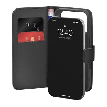 iPhone 17 Pro Puro Wallet Case with 2 Card Slots - Black