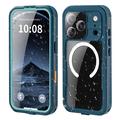 iPhone 17 Pro Redpepper IP68 Magnetic Waterproof Case - Blue