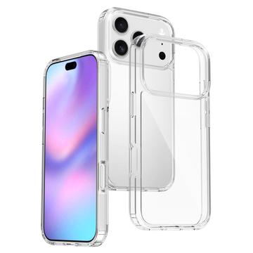 iPhone 17 Pro Odolné Proti Poškrábání Hybridní Pouzdro - Průhledný