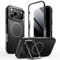 iPhone 17 Pro Supcase i-Blason Ares Flip Mag MagSafe Case - Black