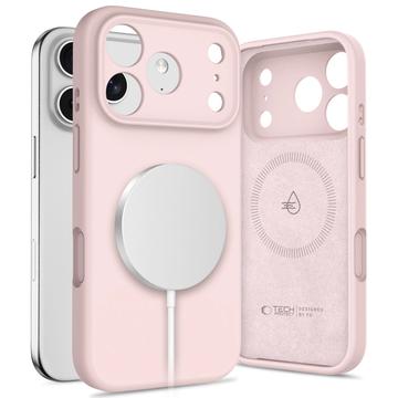 iPhone 17 Pro Tech-Protect Liquid Silicone Case - MagSafe Compatible - Pink Pearl