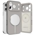 iPhone 17 Pro Tech-Protect Liquid Silicone Case - MagSafe Compatible - Stone Grey