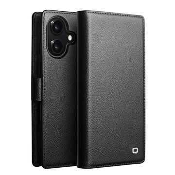 iPhone 17 Qialino 2-in-1 Detachable Wallet Leather Case - MagSafe Compatible