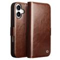 iPhone 17 Qialino Classic Wallet Leather Case