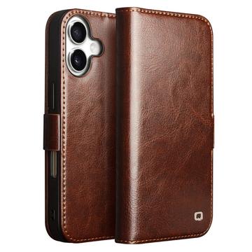 iPhone 17 Qialino Classic Wallet Leather Case
