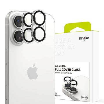 iPhone 17 Ringke Full Cover Camera Lens Protector - 2 Pcs. - Black / Clear