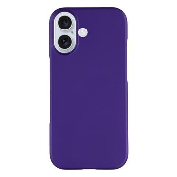 iPhone 17 Pogumované Plastové Pouzdro - Nachový