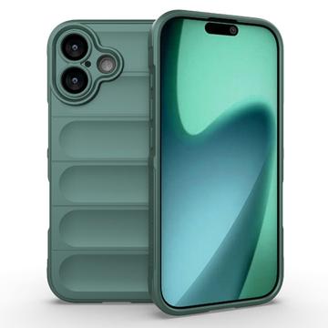 Rugged iPhone 17 TPU Pouzdro - Zelená