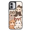 iPhone 17 Slim MagSafe Hybrid Case - Bunnies