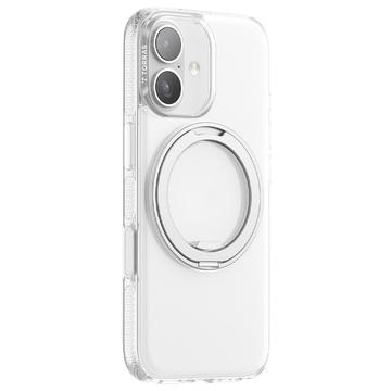 iPhone 17 Torras O Fitness Case with 360 Kickstand - MagSafe Compatible - Transparent
