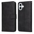 iPhone 17 Wallet Case with Stand - Black