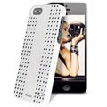 iPhone 5 / 5s / SE puro rockové kulaté cvočky (Otevřená krabice - Vynikající) - bílá