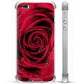 Hybridní pouzdro iPhone 5/5S/SE - Růže