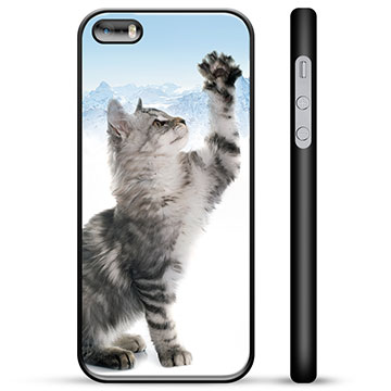 Ochranný kryt iPhone 5/5S/SE - Kočka